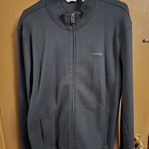 Calvin Klein Charcoal Full-Zip Jacket